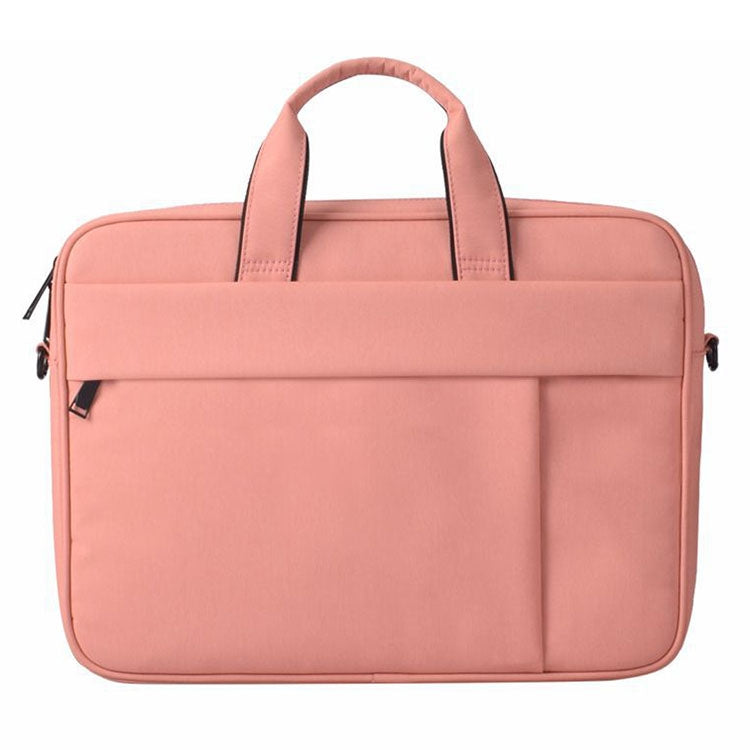 DJ03 Waterproof Anti-scratch Anti-theft One-shoulder Handbag for 13.3 inch Laptops, with Suitcase Belt, DJ03 13.3 inch Navy Blue, DJ03 13.3 inch Black, DJ03 13.3 inch Pink