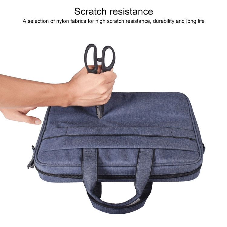DJ03 Waterproof Anti-scratch Anti-theft One-shoulder Handbag for 14.1 inch Laptops, with Suitcase Belt, DJ03 14.1 inch Black, DJ03 14.1 inch Pink, DJ03 14.1 inch Navy Blue