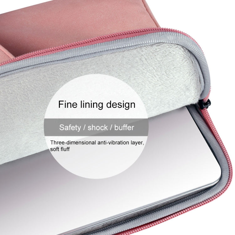 ST06 Waterproof PU Leather Zipper Hidden Portable Strap One-shoulder Handbag for 15.6 inch Laptops, with Suitcase Belt, ST06 15.6 inch Light Grey, ST06 15.6 inch Dark Gray, ST06 15.6 inch Pink