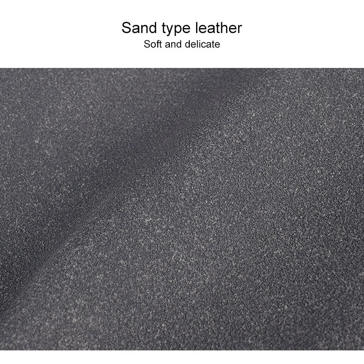 ST06S Waterproof PU Leather Zipper Hidden Portable Strap One-shoulder Handbag for 15.6 inch Laptops, with Magic Stick & Suitcase Belt, ST06S 15.6 inch Light Grey