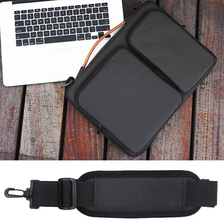 Nylon Waterproof Laptop Handbag Bag for 15-15.6 inch Laptops with Trunk Trolley Strap