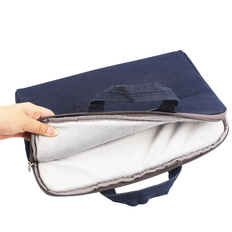 11.6 inch Portable Handheld Laptop Bag for Laptop, 11.6 inch Dark Blue
