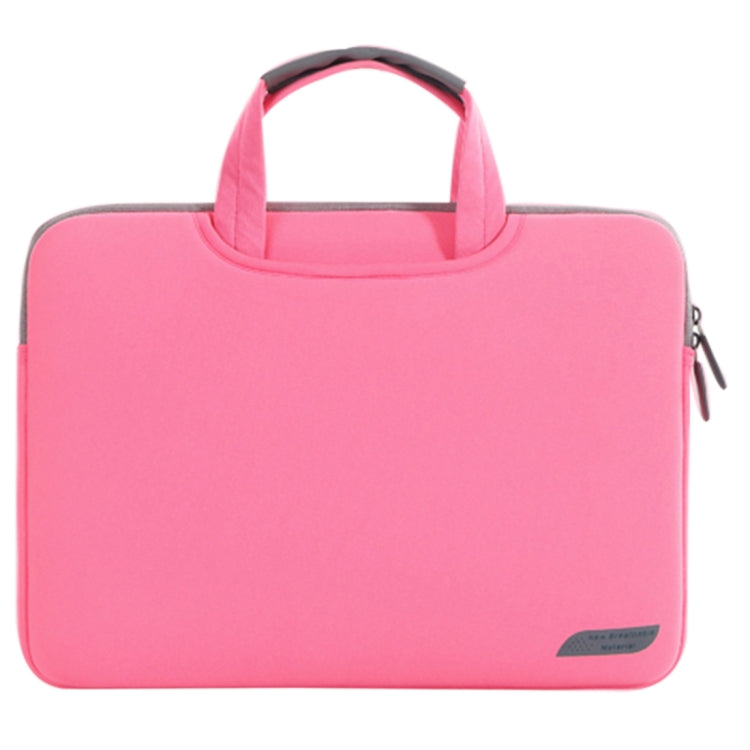 15.6 inch Portable Air Permeable Handheld Sleeve Bag for Laptops, Size: 41.5x30.0x3.5cm, 15.6 inch Magenta, 15.6 inch Black, 15.6 inch Pink, 15.6 inch Green, 15.6 inch Grey