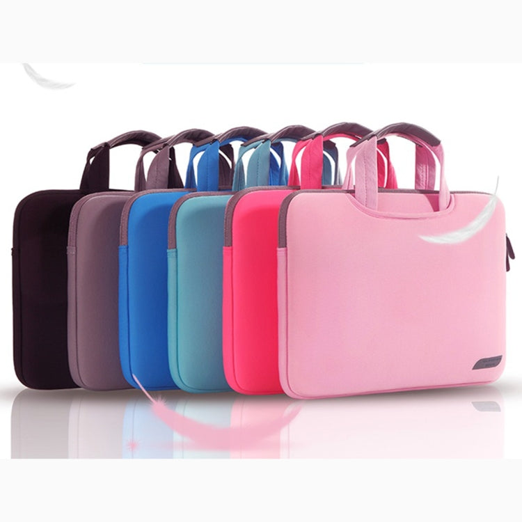15.6 inch Portable Air Permeable Handheld Sleeve Bag for Laptops, Size: 41.5x30.0x3.5cm, 15.6 inch Green, 15.6 inch Grey, 15.6 inch Magenta, 15.6 inch Black, 15.6 inch Pink