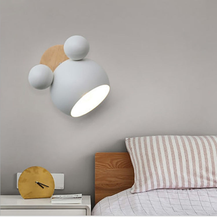 Creative Cartoon E27 LED Warm White Light Wall Lamp for Bedside Passage