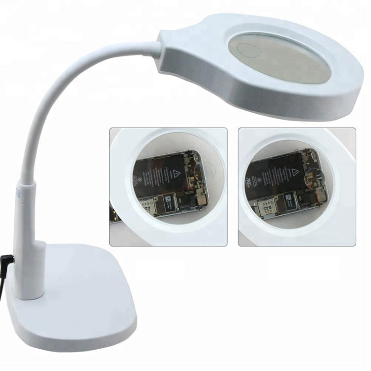 BEST Desktop Multi-function Portable Magnifying Lamp (Voltage 220V), 9145 Magnifier