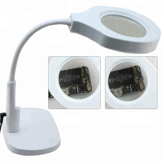 BEST Desktop Multi-function Portable Magnifying Lamp (Voltage 220V), 9145 Magnifier