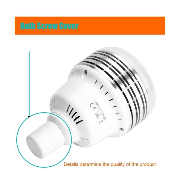MANTOO PGL35 35W 120V 5500K 3900LM LED Light Bulb for Photography Lighting
