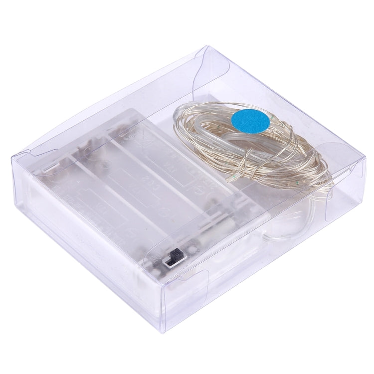 50 LEDs SMD 0603 3 x AA Batteries Box Fairy Lamp Decorative Light, DC 5V, 5m Blue Light, 5m Colorful Light, 5m Pink Light, 5m Green Light, 5m Purple Light, 5m Red Light, 5m White Light, 5m Warm White, 5m Yellow Light