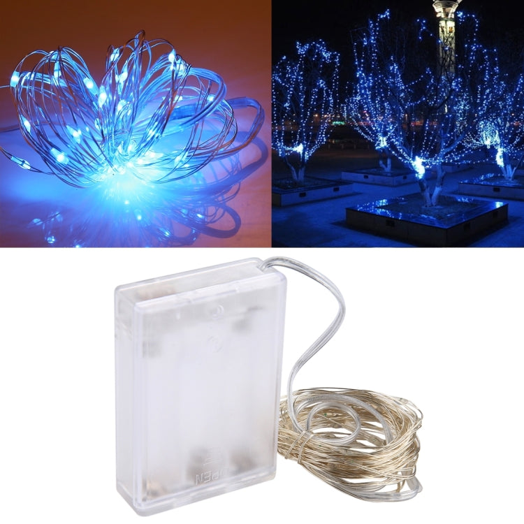50 LEDs SMD 0603 3 x AA Batteries Box Fairy Lamp Decorative Light, DC 5V, 5m Yellow Light, 5m Blue Light, 5m Colorful Light, 5m Pink Light, 5m Green Light, 5m Purple Light, 5m Red Light, 5m White Light, 5m Warm White