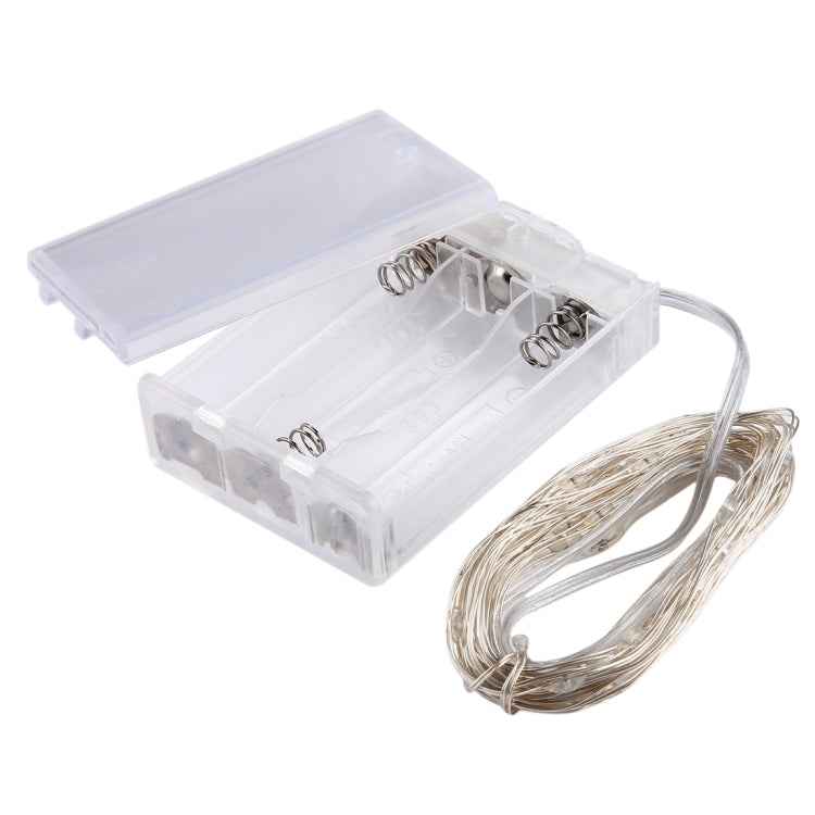50 LEDs SMD 0603 3 x AA Batteries Box Fairy Lamp Decorative Light, DC 5V