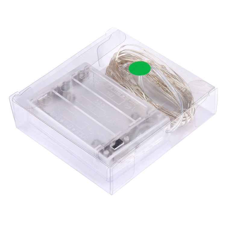50 LEDs SMD 0603 3 x AA Batteries Box Fairy Lamp Decorative Light, DC 5V