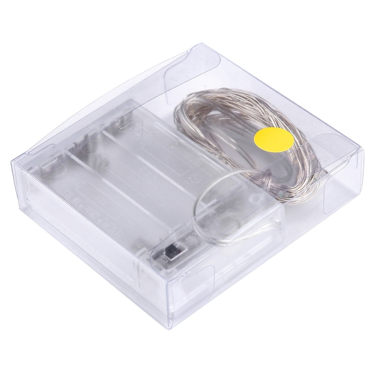 50 LEDs SMD 0603 3 x AA Batteries Box Fairy Lamp Decorative Light, DC 5V, 5m Yellow Light, 5m Blue Light, 5m Colorful Light, 5m Pink Light, 5m Green Light, 5m Purple Light, 5m Red Light, 5m White Light, 5m Warm White