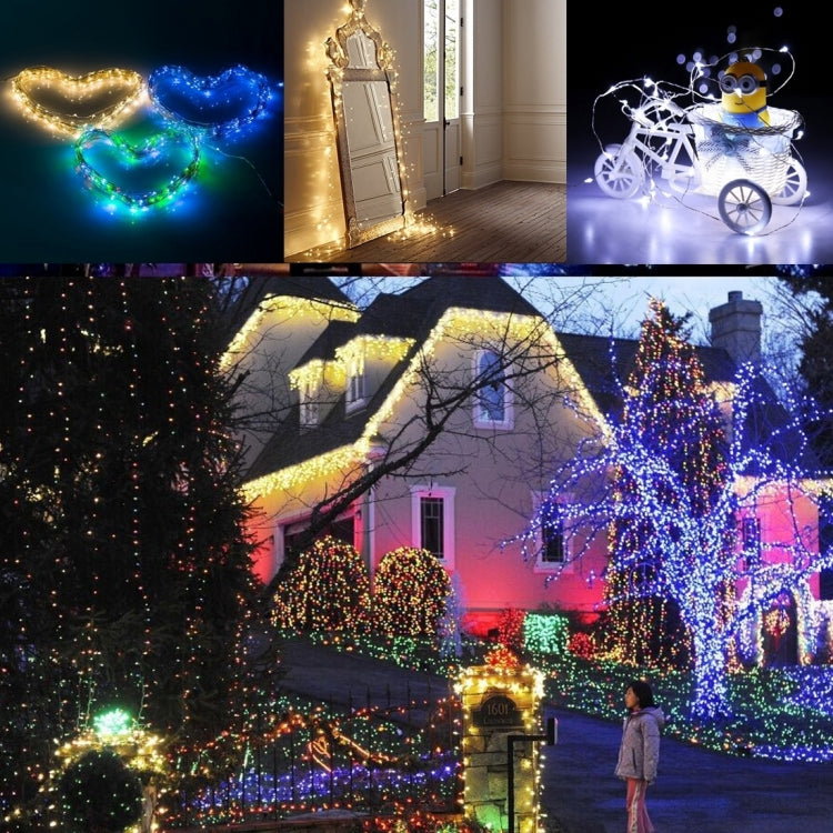 50 LEDs SMD 0603 3 x AA Batteries Box Fairy Lamp Decorative Light, DC 5V, 5m Yellow Light, 5m Blue Light, 5m Colorful Light, 5m Pink Light, 5m Green Light, 5m Purple Light, 5m Red Light, 5m White Light, 5m Warm White
