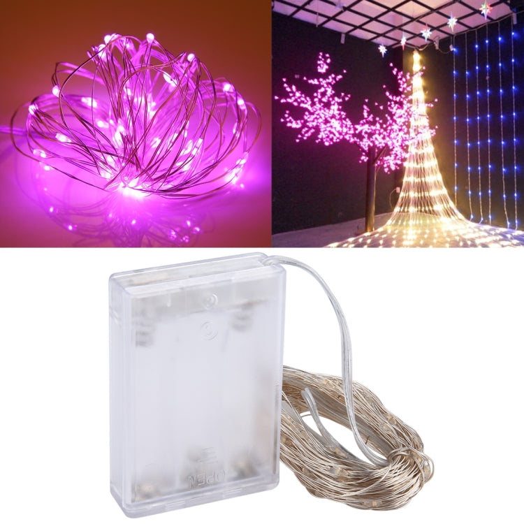 100 LEDs SMD 06033 x AA Batteries Box Fairy Lamp Decorative Light, DC 5V, 10m White Light, 10m Warm White, 10m Yellow Light, 10m Blue Light, 10m Colorful Light, 10m Pink Light, 10m Green Light, 10m Purple Light, 10m Red Light