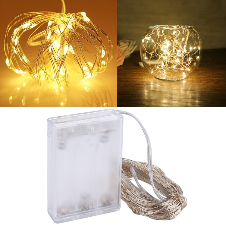 100 LEDs SMD 06033 x AA Batteries Box Fairy Lamp Decorative Light, DC 5V, 10m White Light, 10m Warm White, 10m Yellow Light, 10m Blue Light, 10m Colorful Light, 10m Pink Light, 10m Green Light, 10m Purple Light, 10m Red Light