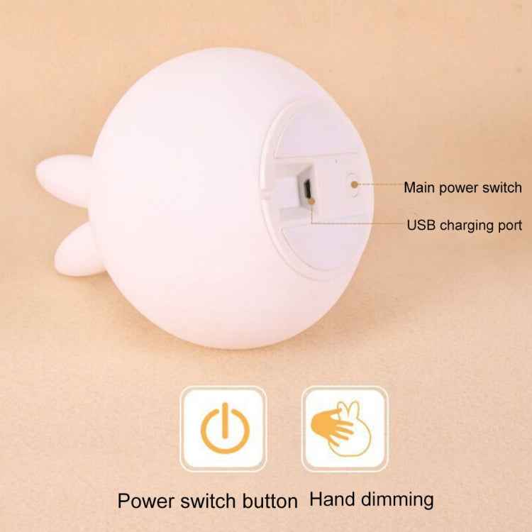 Creative 7-color Discoloration USB Charging