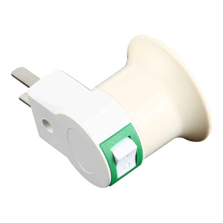E27 Socket Type Light Holder Base Lamp Holder Converter with Switch, US Plug / AU Plug