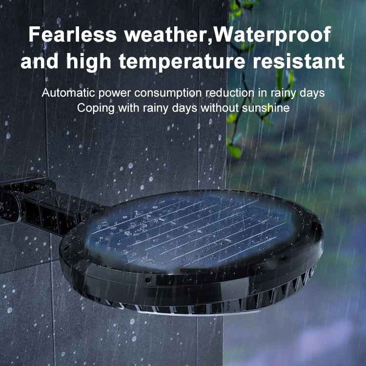 70 LEDs 450LM IP65 Waterproof Round Solar Powered Garden Lamp Body Induction Light Street Lamp