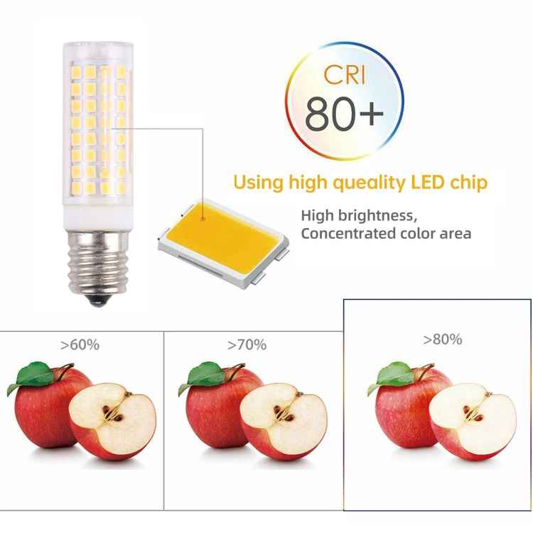 E17 102 LEDs SMD 2835 2800-3200K LED Corn Light, AC 110V