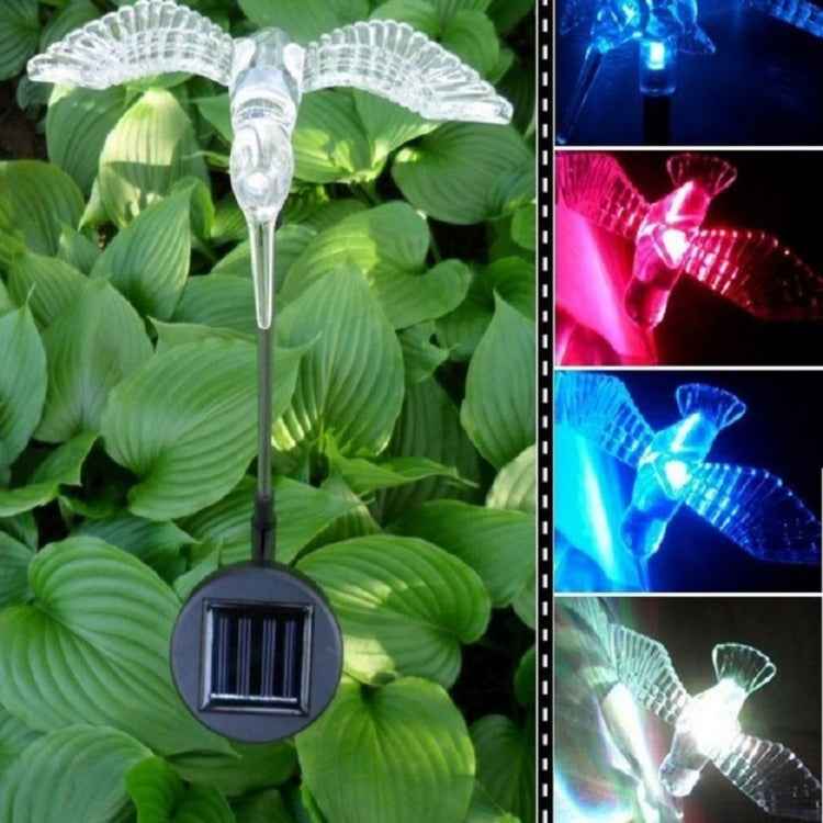 Bird Dragonfly Butterfly Pattern Outdoor Garden Landscape Path Decorative Light