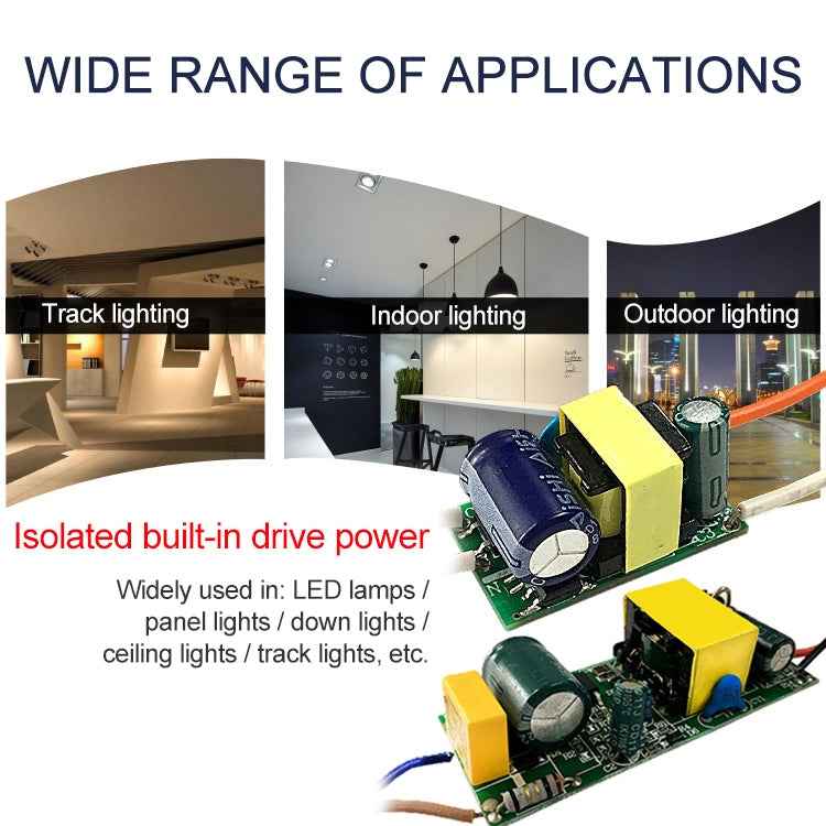 4-7W LED Driver Adapter Isolated Power Supply AC 85-265V to DC 12-26V