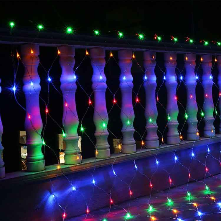 200 LEDs Reticular String Light with End Joint & Multi-function Controller, US Plug,  AC 110V