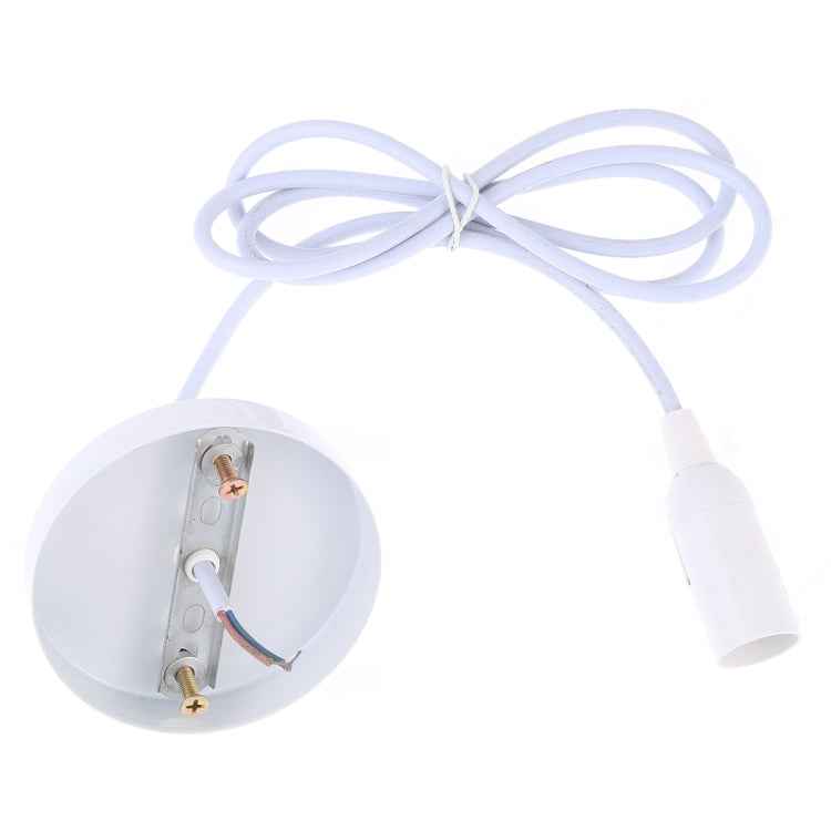 E14 Lamp Holder DIY Ceiling Chandelier Light Bulbs Screw Base Socket, Cable Length: 1m
