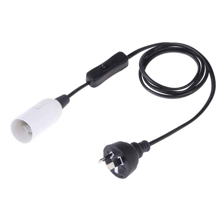 E14 Wire Cap Switch Lamp Holder Chandelier Power Socket with 1.2m Extension Cable, AU Plug