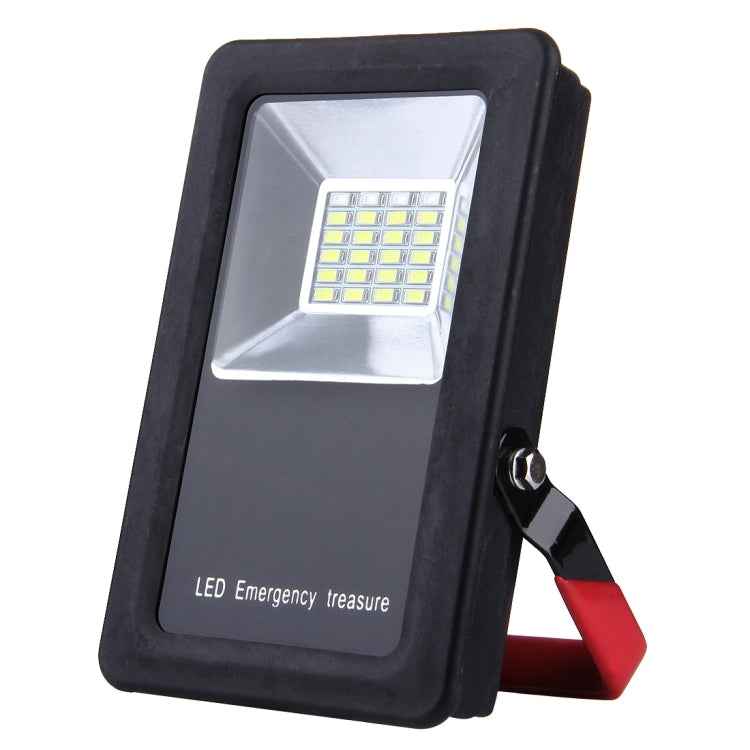 24 LEDs SMD5730 2400LM 6000-6500K Red and Blue Light Flashing Warning Lights Portable with Holder
