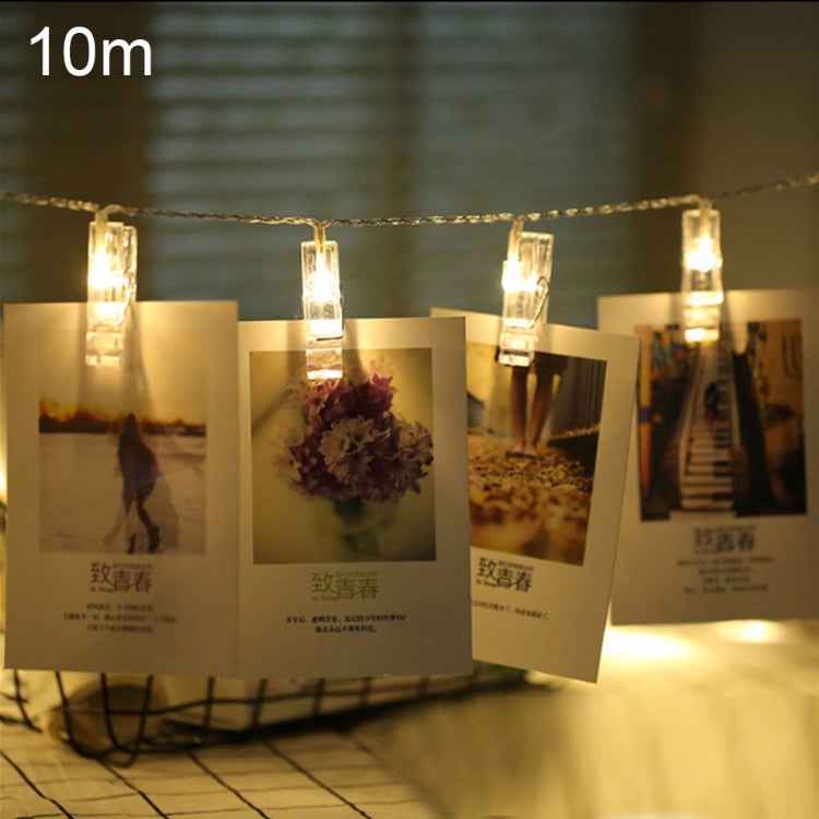 80 LEDs 3 x AA Batteries Box Chains Lamp Decorative Light for Home Hanging Pictures, DIY Party, Wedding, Christmas Decoration