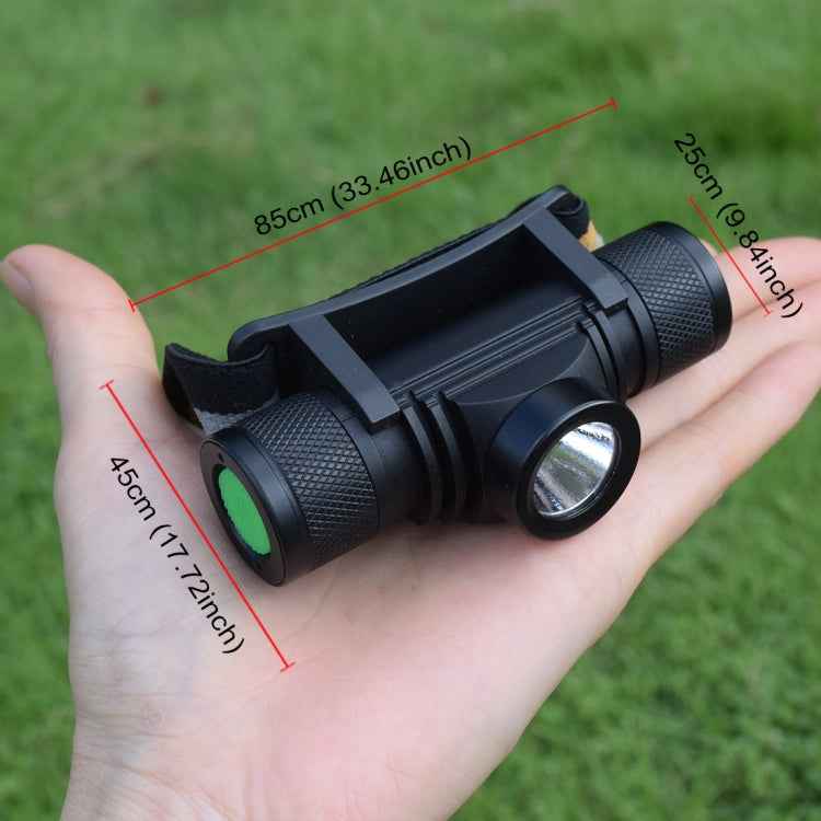 1200 LM USB Charging Adjustable Outdoor LED Headlight