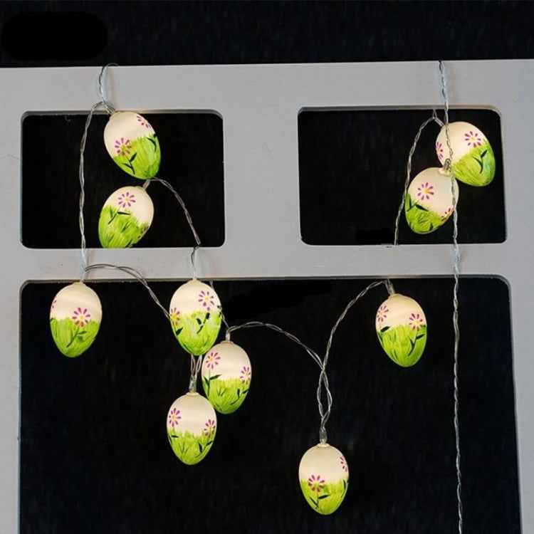 10 Bulbs LED Cute Easter Eggs Decorative Lamp Holiday Decorative Light Bulbs