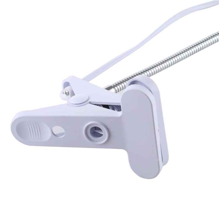 E27 360 Degrees Flexible Clip Lamp Base Holder with Switch, US Plug