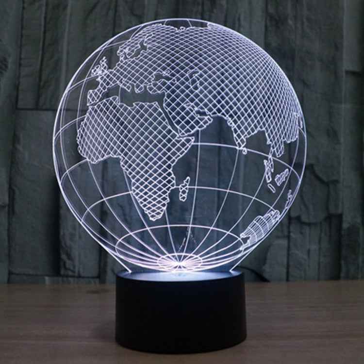 7 Colour Discoloration Creative Visual Stereo Lamp Desk Lamp Night Light
