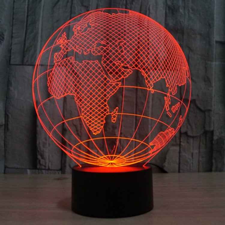 7 Colour Discoloration Creative Visual Stereo Lamp Desk Lamp Night Light