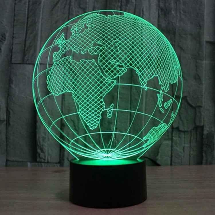 7 Colour Discoloration Creative Visual Stereo Lamp Desk Lamp Night Light