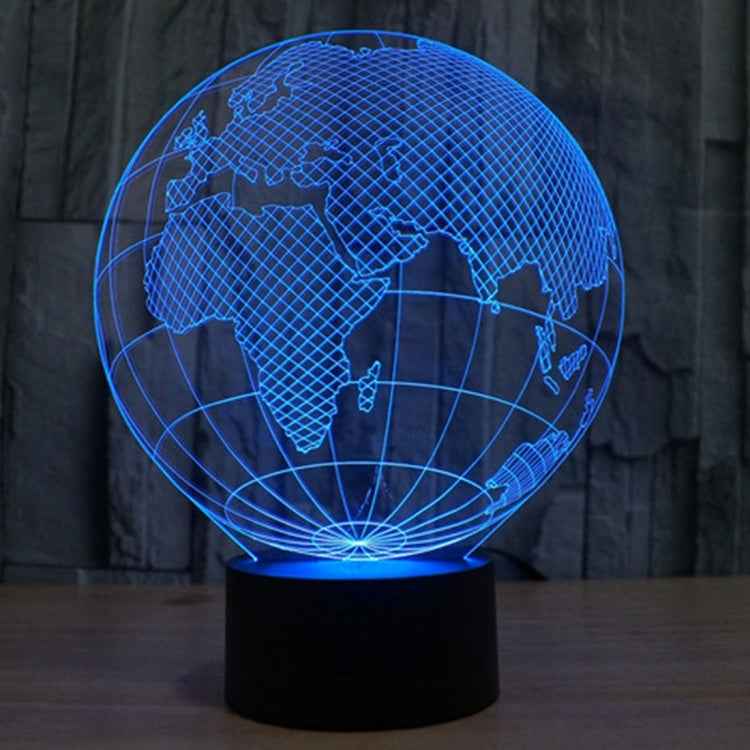 7 Colour Discoloration Creative Visual Stereo Lamp Desk Lamp Night Light