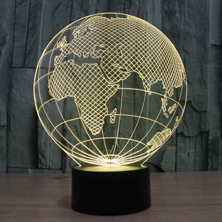7 Colour Discoloration Creative Visual Stereo Lamp Desk Lamp Night Light