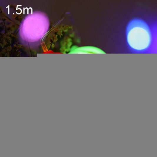 10 LEDs 2 x AA Batteries Box Powered Warm Fairy Decorative Lamp for Christmas, Party, Bedroom, 1.5m Santa Claus Colorful Light, 1.5m Santa Claus Warm White