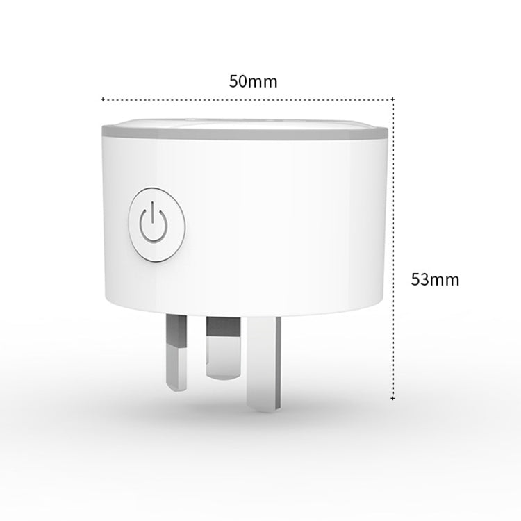 10A RGB Scene Light WiFi Remote Control Smart Socket Works with Alexa & Google Home & IFTTT, AC 100-240V, AU Plug, XS-A17