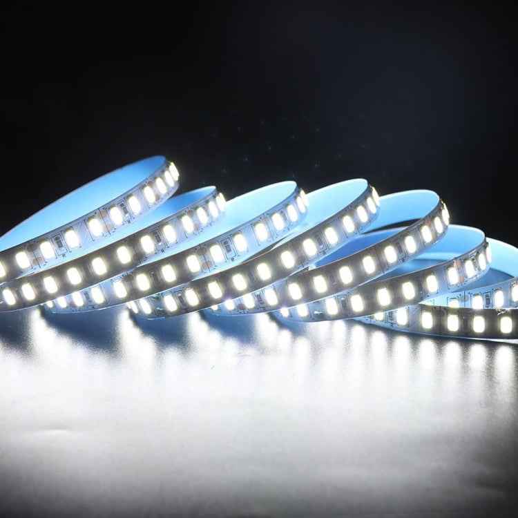 1m Bare Board 5730 SMD LED White Light Computer Host Rope Light, DC 12V