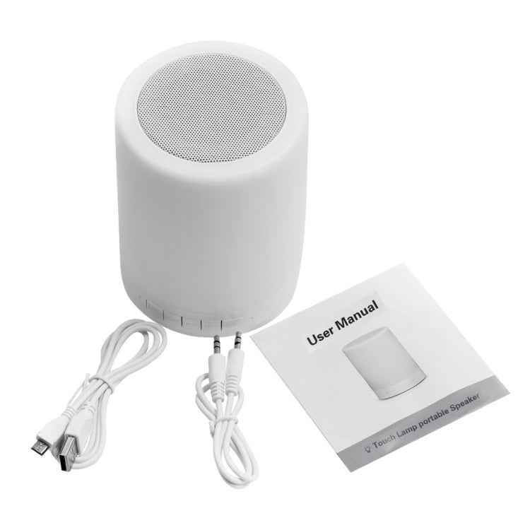 with LED Light & Handle, Support AUX IN & Hands-free Answer & TF Card