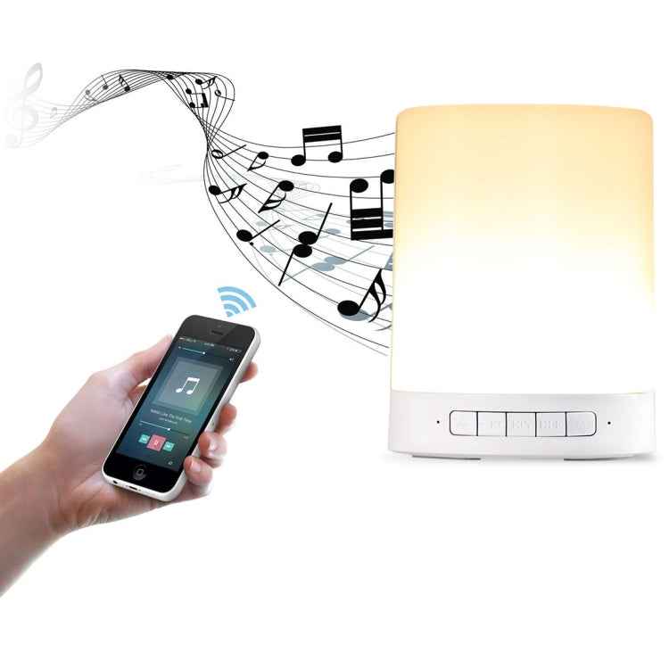 with LED Light & Handle, Support AUX IN & Hands-free Answer & TF Card