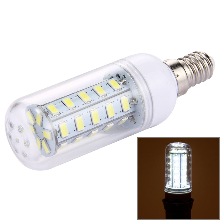 36 LEDs SMD 5730 Bulb, AC 220-240V, 3.5W 220V White Light, 3.5W 220V Warm White