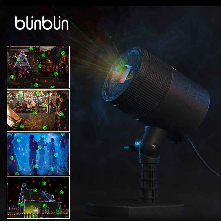 Dynamic Red + Green Laser Mini Outdoor Lamp