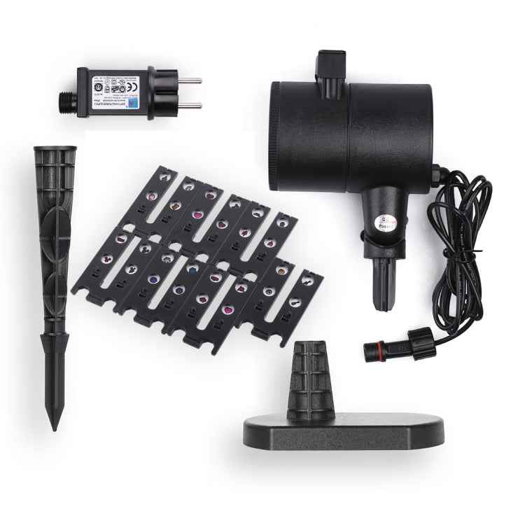 8 Groups Patterns Outdoor Lawn Lamp