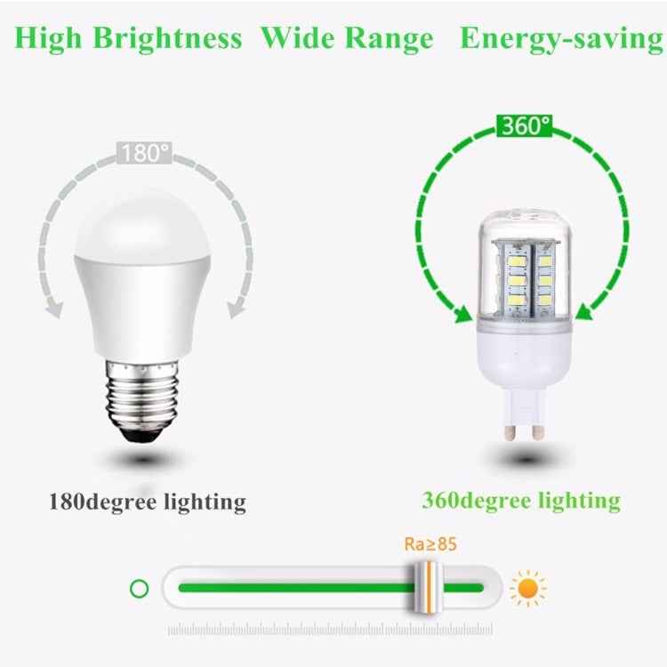 G9 2.5W 24 LEDs SMD 5730 LED Corn Light Bulb, AC 110-220V