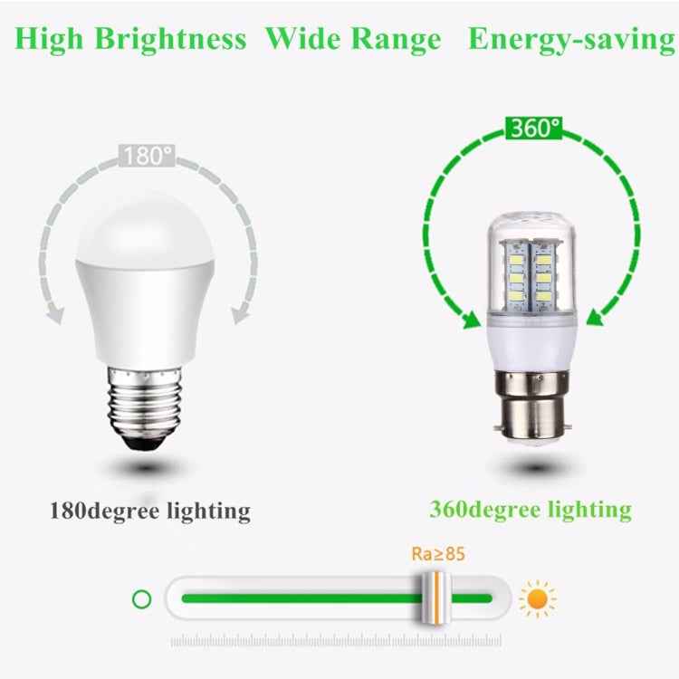 B22 2.5W LED Corn Light 24 LEDs SMD 5730 Bulb, AC 110-220V