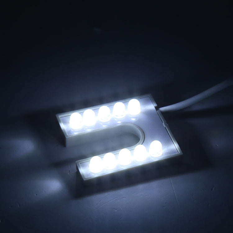 10 LEDs Sewing Machine Lamp U-shaped Highlight Magnet Working Energy-saving Lamp